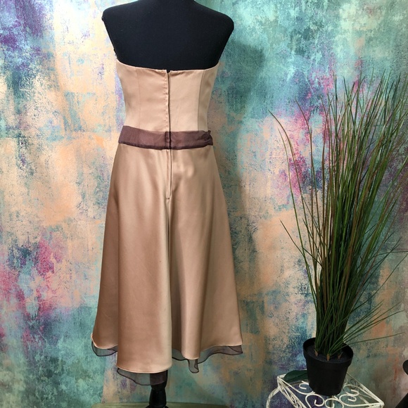 💛Alfred Angelo harvest gold Prom - Cocktail dress - Picture 2 of 8